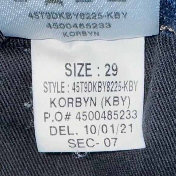 Joe’s Jeans Women’s The Brixton Straight + Narrow Jeans in Korbyn Size 29 - Picture 9 of 15